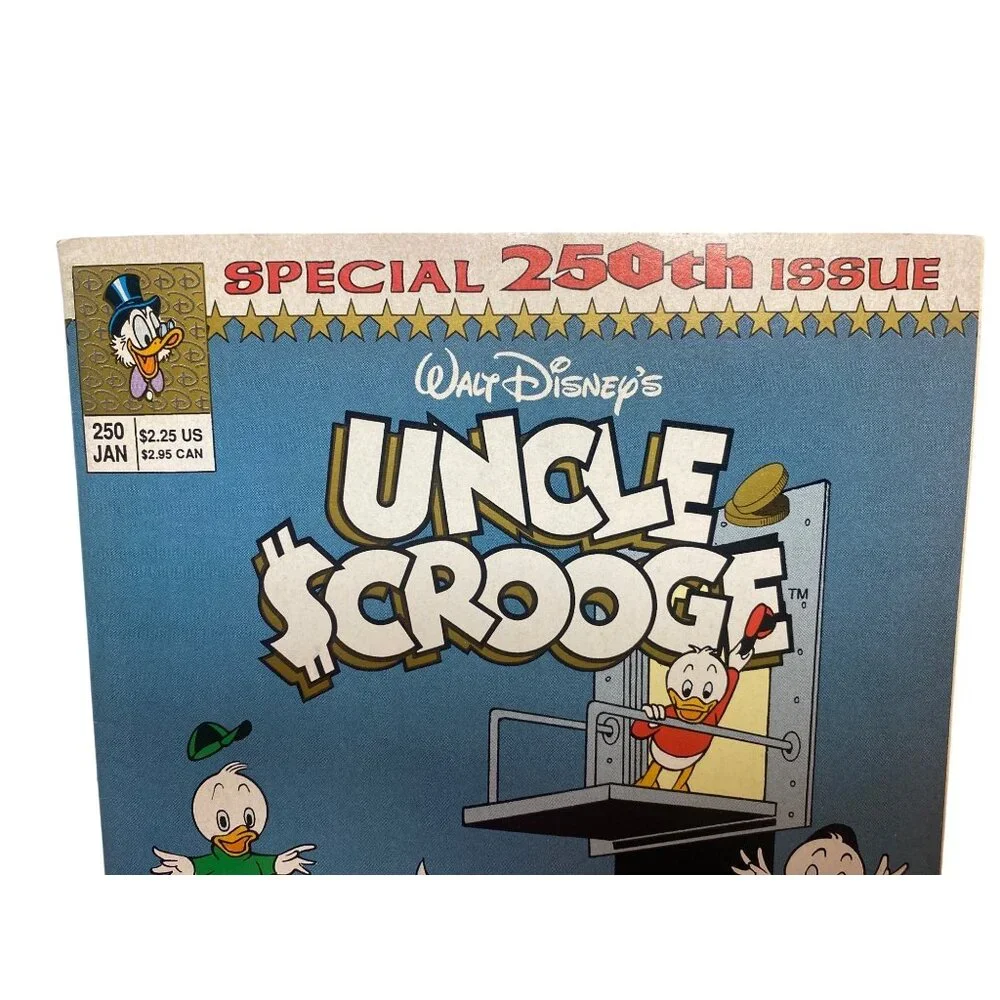 Walt Disneys Uncle Scrooge Comic Book Special 250th Issue January 1991 Vintage C - Picture 2 of 6